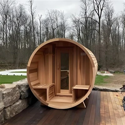 Sauna Barel Luar Ruangan Khusus Untuk Homestay